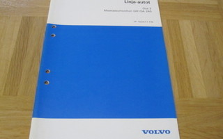 Huoltokäsikirja Volvo linja-autot,maakaasumoottori GH10A 245