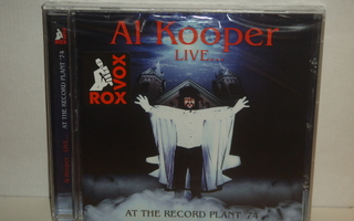 Al Kooper Cd Live At The Record Plant '74