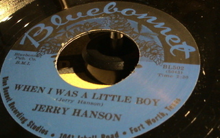 JERRY HANSON,BLUEBONNET 502=Great Rock-A-Billy=Kuuntele=