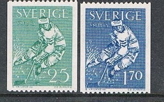 Ruotsi 1963 - Jääkiekon MM 2eril  ++
