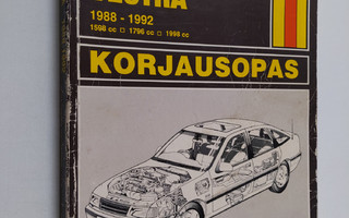 Steve Rendle : Opel Vectra 1988-1992 : korjausopas