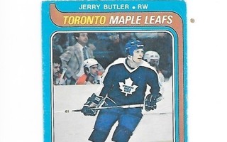 1979-80 OPC #393 Jerry Butler Toronto Maple Leafs