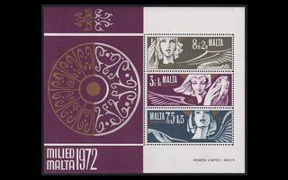 Malta 454-6BL2 ** Joulu (1972)