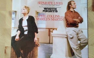 Phil Collins and Marilyn Martin 7 " vinyylisingle Separate l