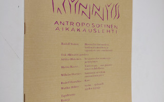 Kynnys 1/1977 : antroposofinen aikakauslehti