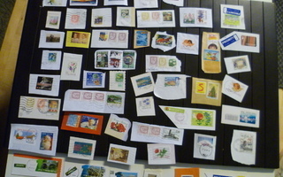 kotimaisia kulkeneita postimerkkejä