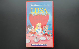 VHS: Liisa Ihmemaassa (Walt Disney Klassikoita 1951/?)