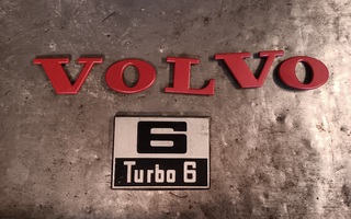 Volvo F6 maskin merkit