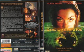 She Creature	(37 451)	UUSI	-FI-	DVD	suomik.		EGMONT