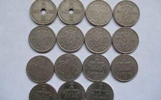 1 Krone Norja 1940 - 1989