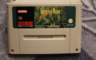 SNES : Secret of Mana - Super Nintendo [SCN suomi]