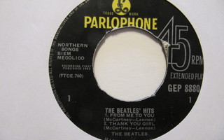 The Beatles The Beatles' Hits 7" sinkku GEP 8880