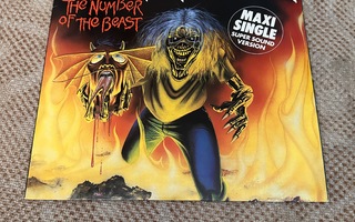 Iron maiden the number of the beast 12”