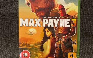 Max Payne 3 XBOX 360 - UUSI