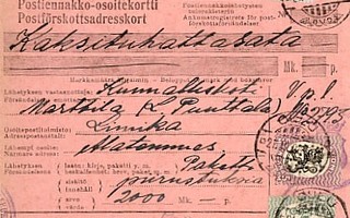 1928 postiennakkovapaakirje 5mk hr W1, Oulu
