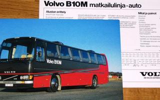 1981 Volvo B10M linja-auto esite -  KUIN UUSI - bussi bus