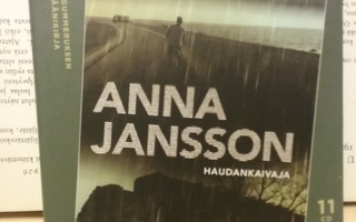 Anna Jansson - Haudankaivaja (äänikirja, 11 CD)