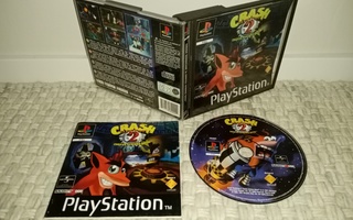 Crash Bandicoot 2 PS1 (suomiversio, small box)