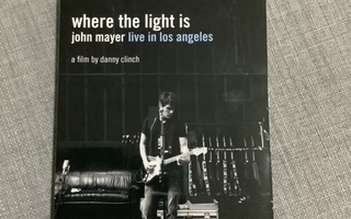 John Mayer Where The Light Is DVD (digipak)