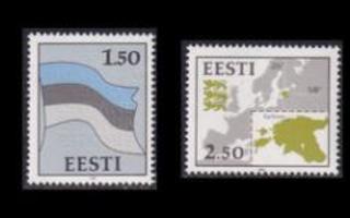 Eesti 174-5 ** Kansallissymbolit (1991)