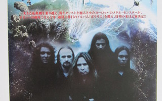 Stratovarius Japani esite Kiertue 2009 UUSI Flyer