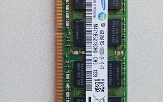 4GB DDR3 1333Mhz läppäriin