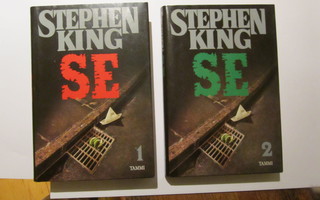 Stephen King : Se 1 & 2 (sidottu, ensipainos, PRIIMA!)