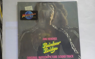 JIMI HENDRIX - RAINBOW BRIDGE M-/EX- SAKSA 80S LP