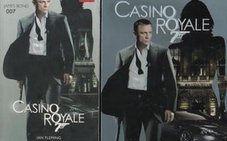 James Bond 007 - CASINO ROYALE - kirja (pokkari) + DVD