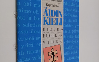 Äidinkieli Kielenhuollon vihko