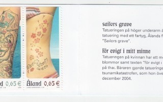 Åland  Tatuointeja 3 erilaista postituoreena.