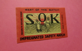 TT-etiketti SOK Best of The Batch