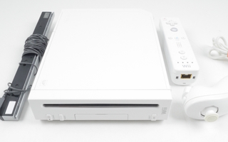 Wii Console (White Model RVL-001 With GC Support)