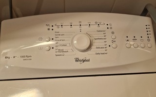 Myydään Whirlpool AWE6100 -pyykinpesukone