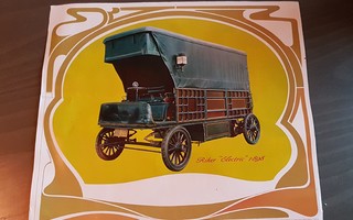 Riker Electric 1898 Vanha auto juliste