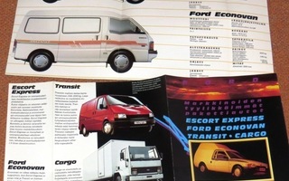 1986 Ford Escort Express Van Transit Cargo esite