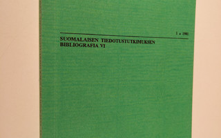 Suomalaisen tiedotustutkimuksen bibliografia 6
