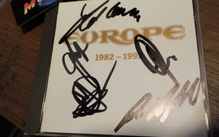 EUROPE - 1982-1992 CD KOKO BÄNDIN NIMMAREILLA