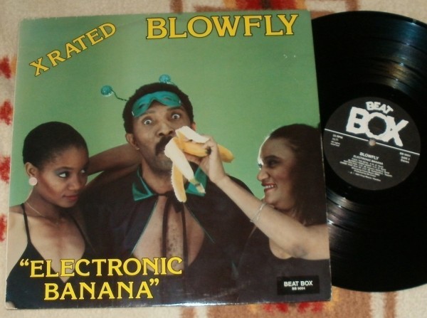 BLOWFLY ~ Electronic Banana ~ LP XXX Rated - Huuto.net