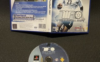 This is Football 2003 PS2
