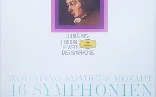 Wolfgang Amadeus Mozart – 46 Symphonien (15xLP + kirja)