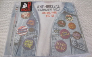 Anti-nuclear rally NYC'82 2x cd muoveissa