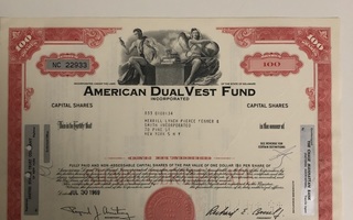 American Dual Vest Fund osakekirja