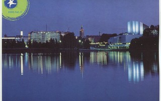Helsinki Töölönlahti yöllä, 2000