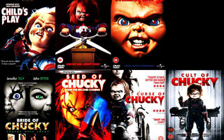 Child's Play -leffat 1-7, tekstitys suomeksi, 7xDVD