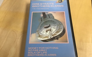 DIRE STRAITS: BROTHERS IN ARMS the video singles  VHS