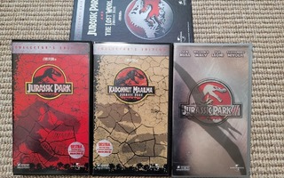 Jurassic Park 1-3 collectors edition