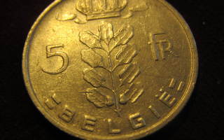 5 francs 1963  Belgia-Belgie
