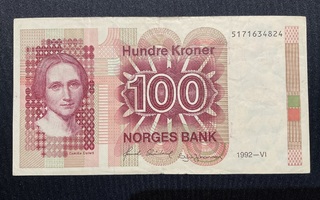 Norja 100 Kroner 1992 - VI