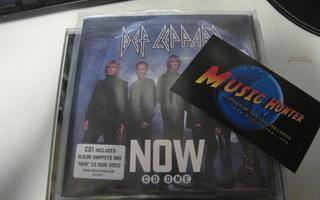 DEF LEPPARD - NOW ( CD ONE ) CD SINGLE UK PAINOS UUSI